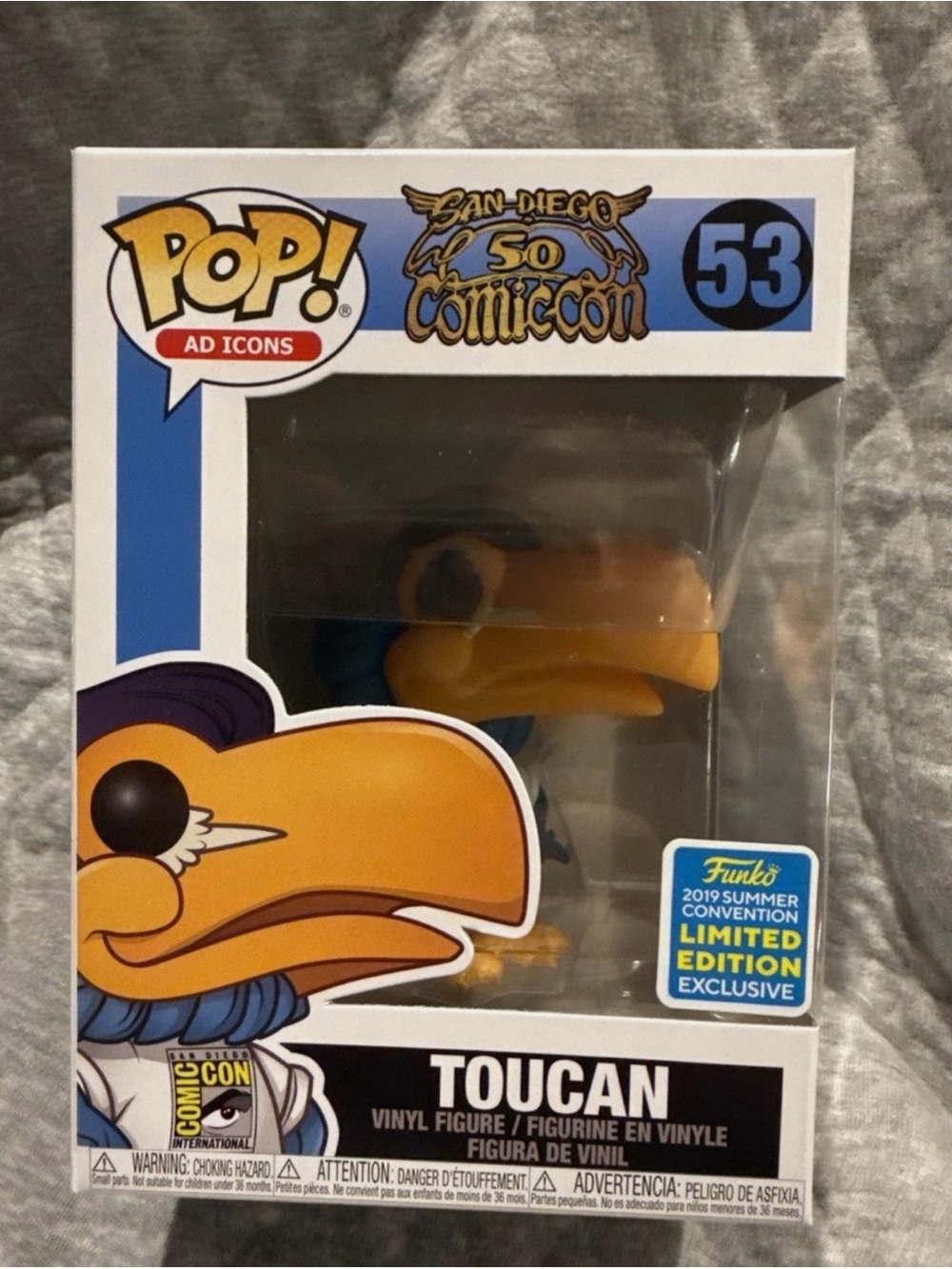 Funko Pop! Vinyl: Ad Icons - Toucan - San Diego Comic Con Funko (Exclusive) #53